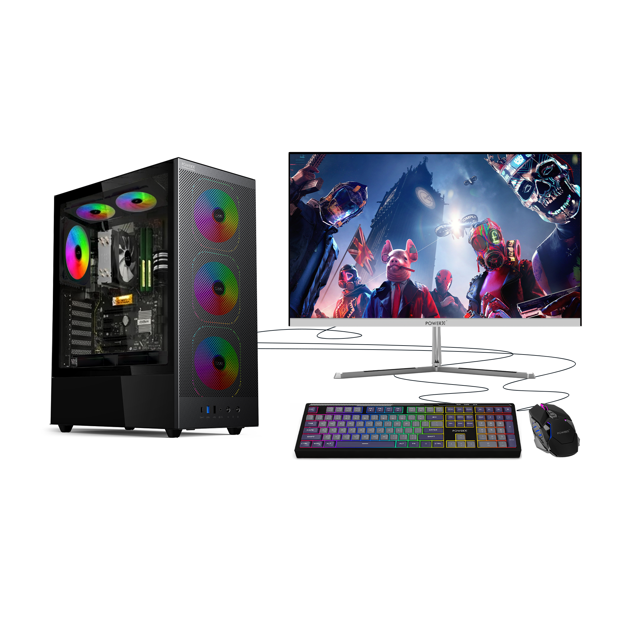 POWERX U900 STRIKE GAMING DESKTOP