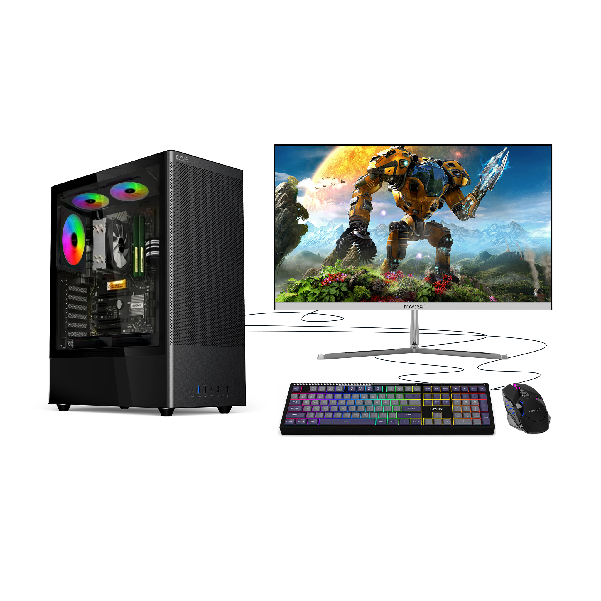 POWERX U610 BOOSTR GAMING DESKTOP