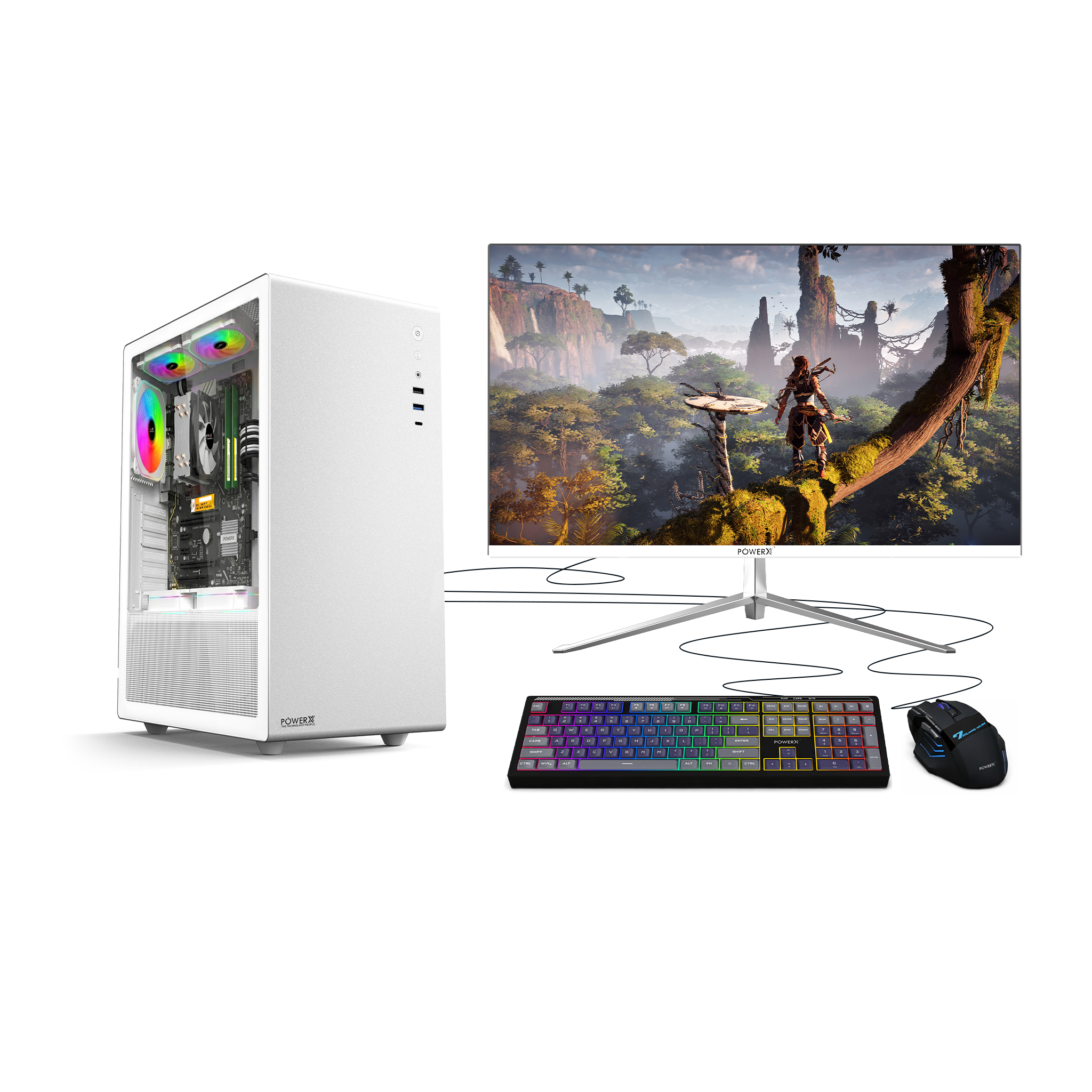 POWERX V500 NEXGEN GAMING DESKTOP