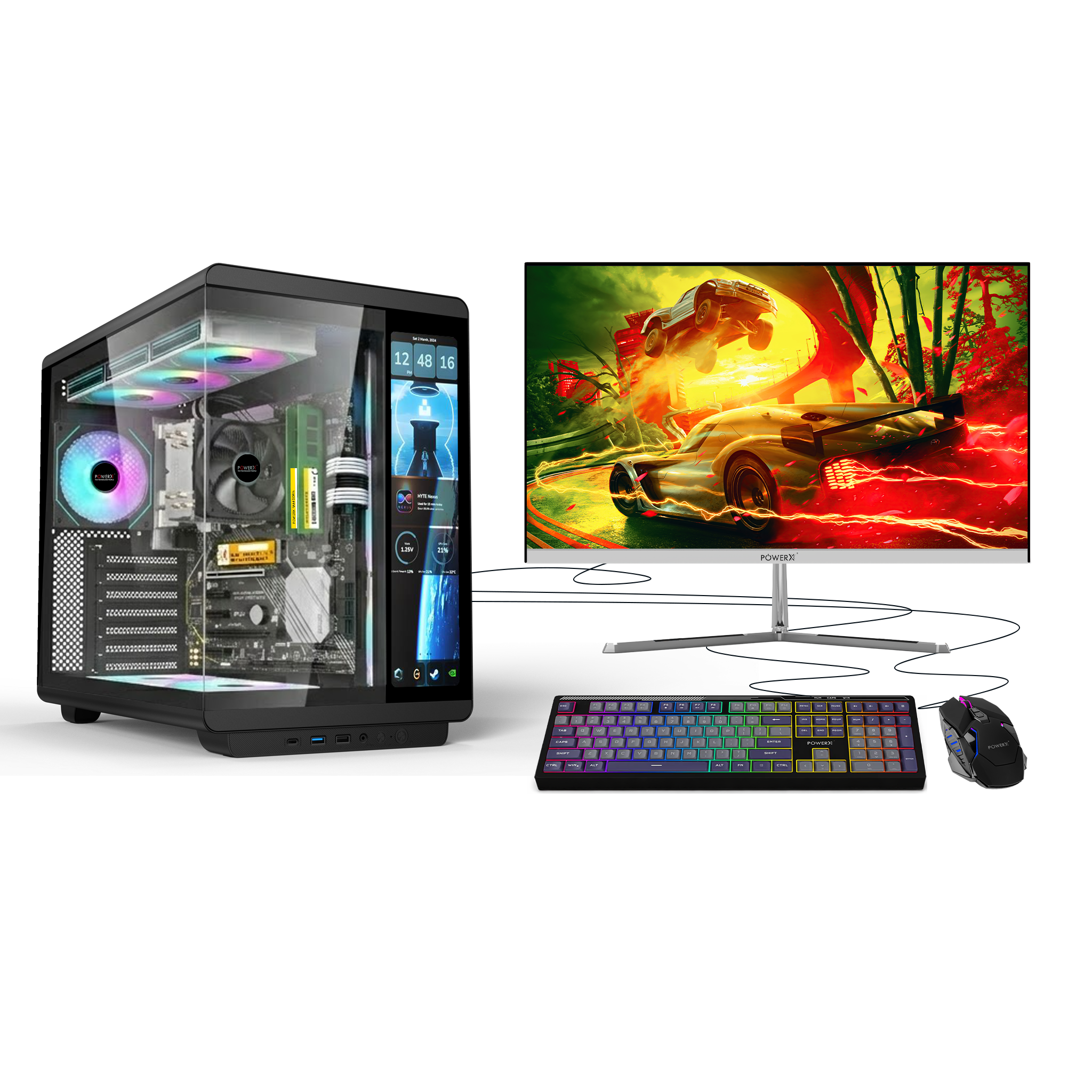POWERX U3600 BOLTER GAMING DESKTOP