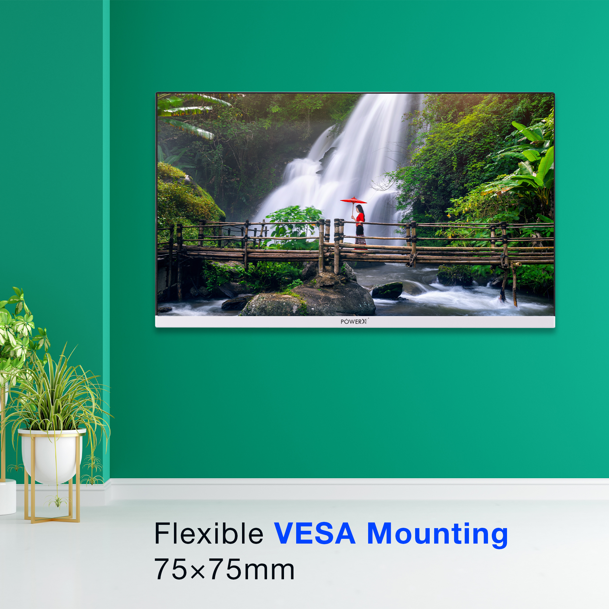 21.5” FHD FRAMLESS LED MONITOR