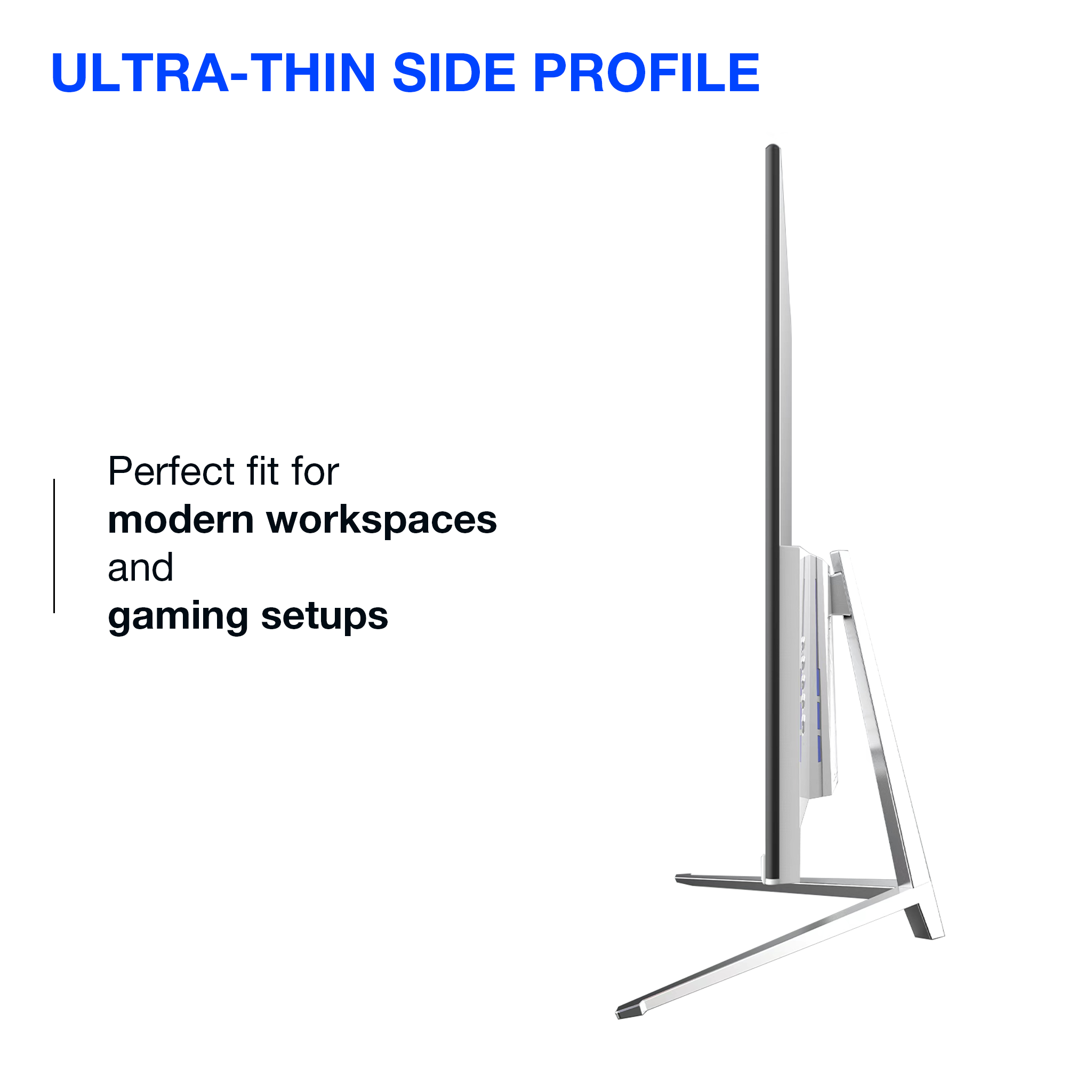 27.0” FHD ULTRA SLIM FRAMLESS LED MONITOR