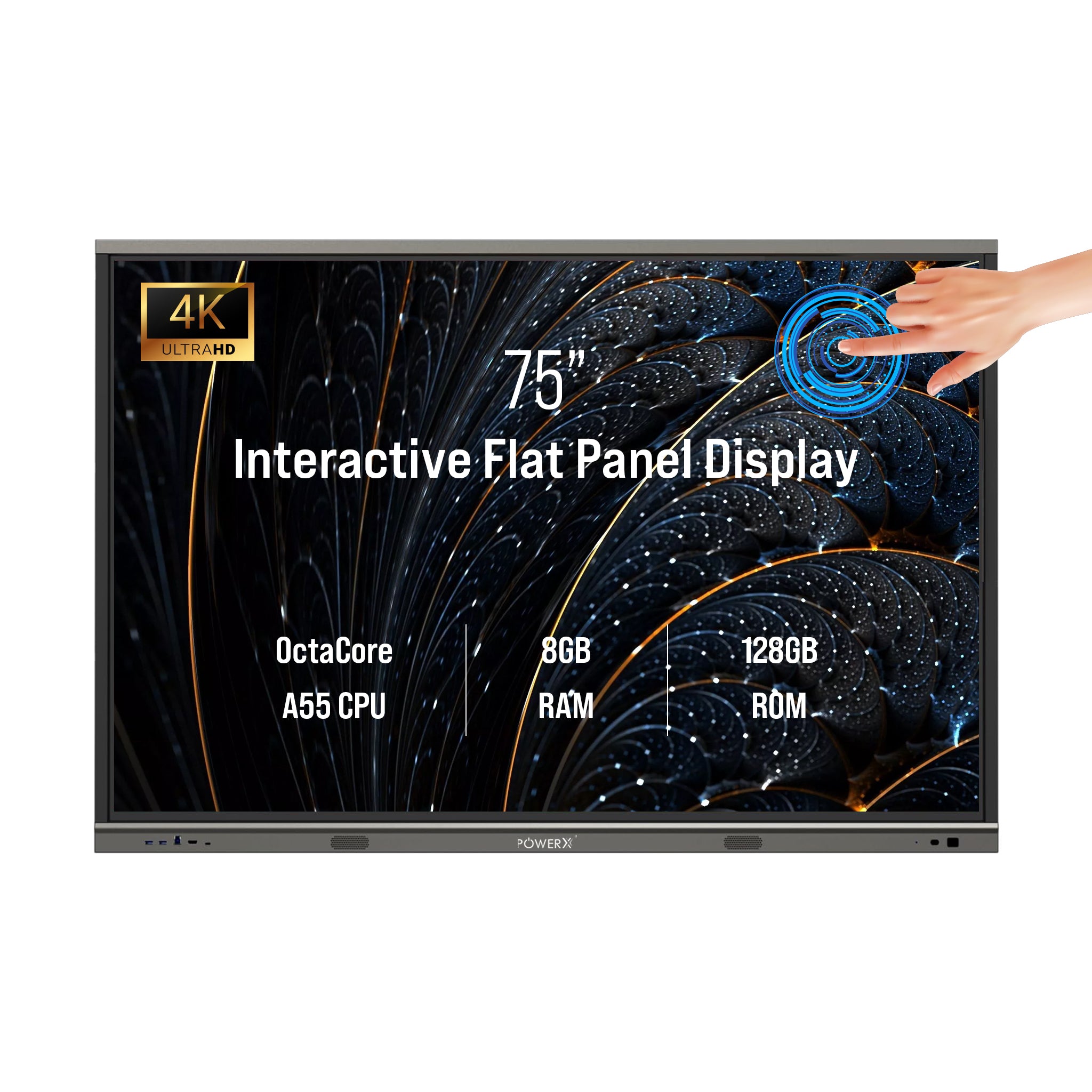 75” Interactive Flat Panel Display