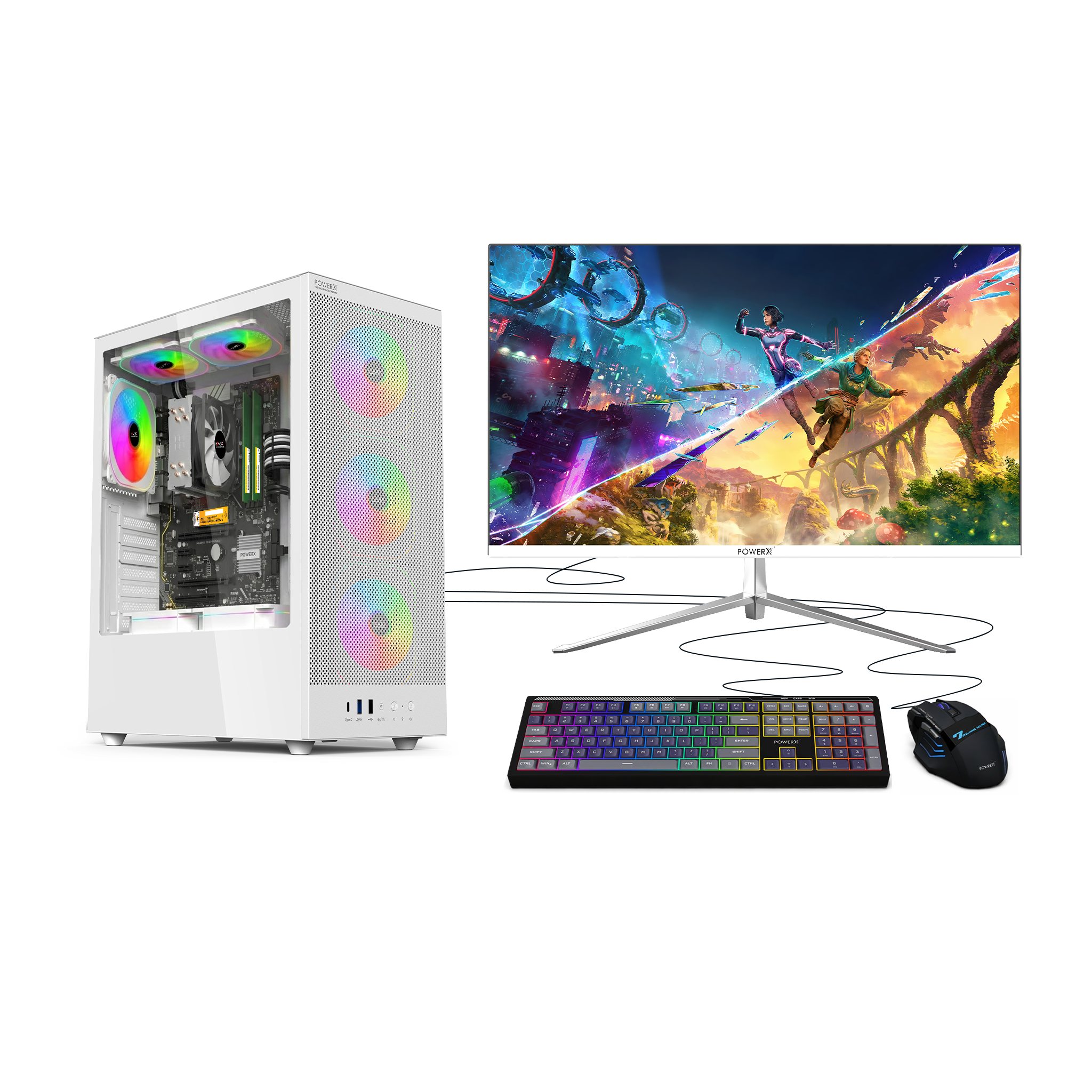 POWERX U900 SAVAGE GAMING DESKTOP