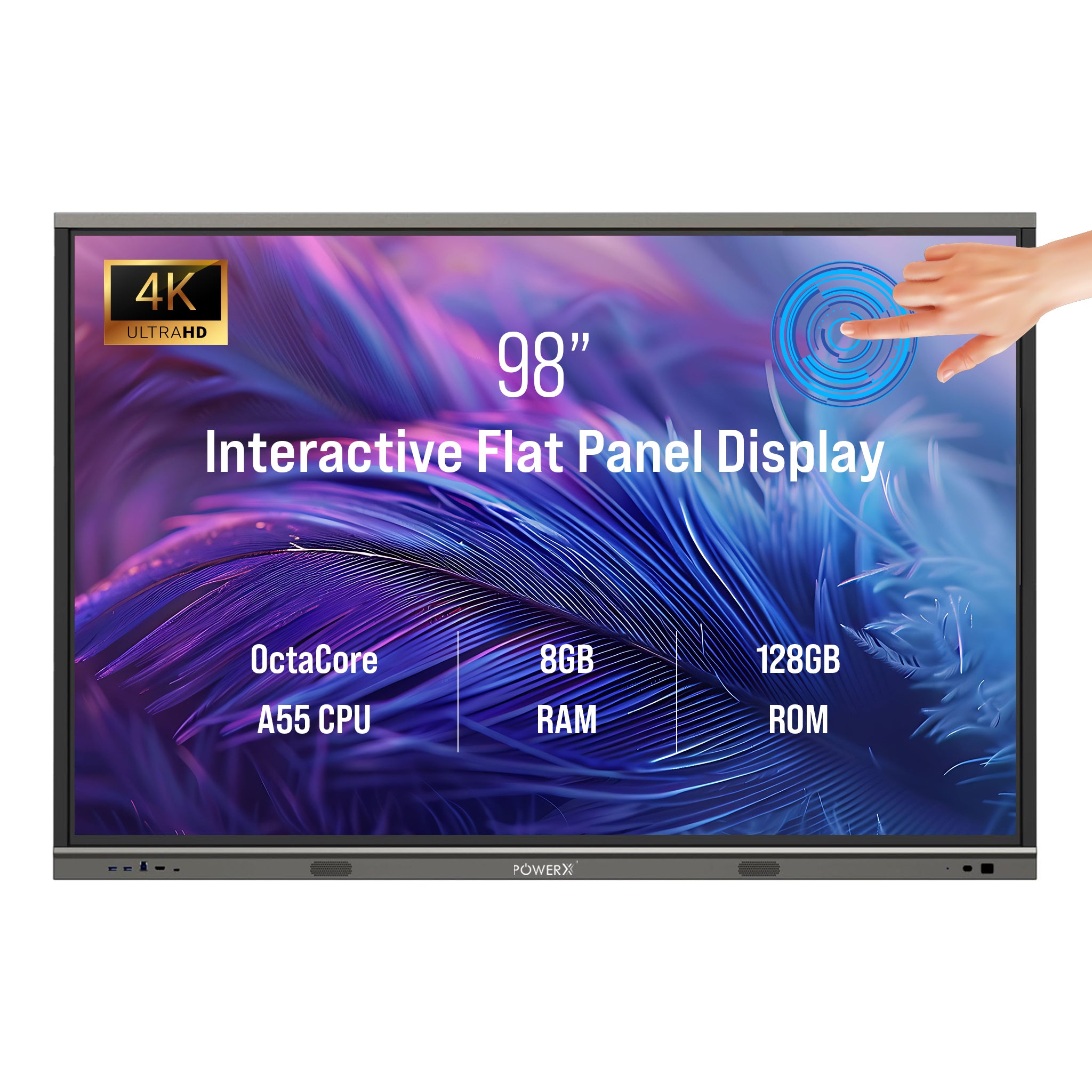 98” Interactive Flat Panel Display
