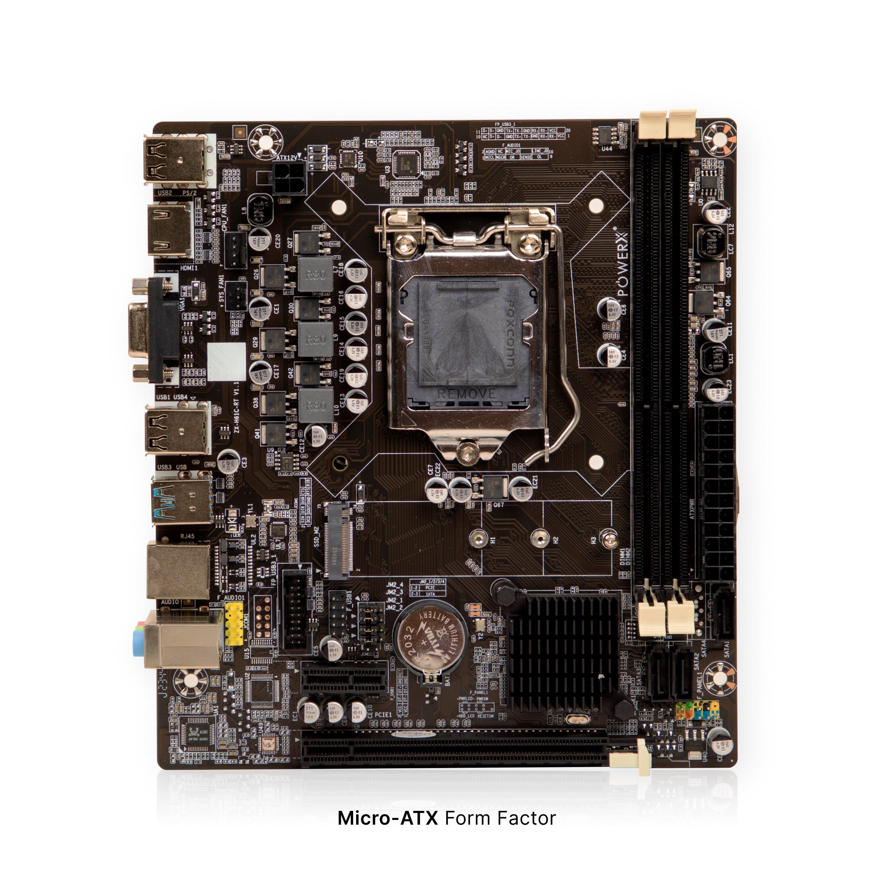 PMB-B75-DDR3 NVMe POWERX MOTHERBOARD