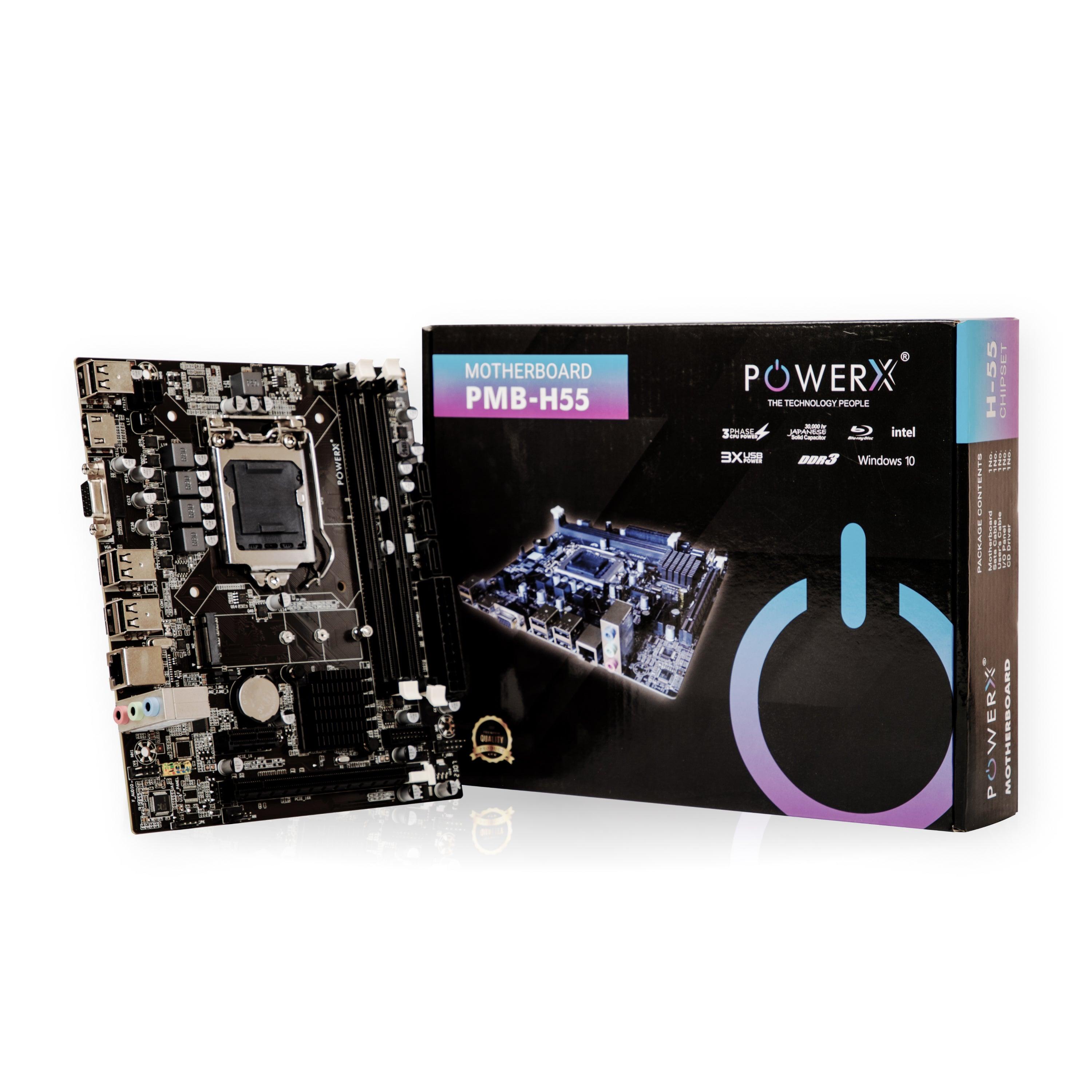 PMB-H55-DDR3 POWERX MOTHERBOARD