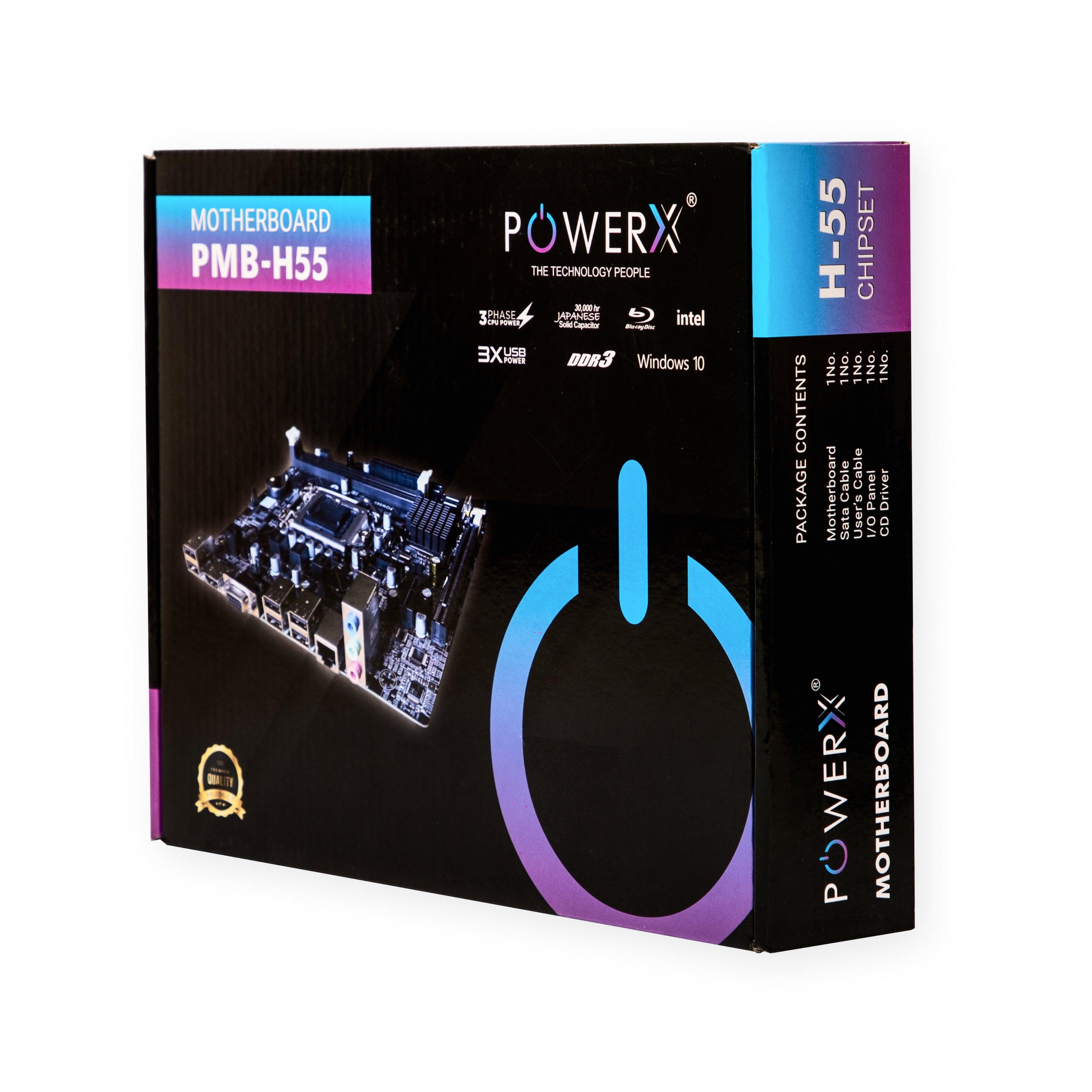 PMB-H55-DDR3 POWERX MOTHERBOARD