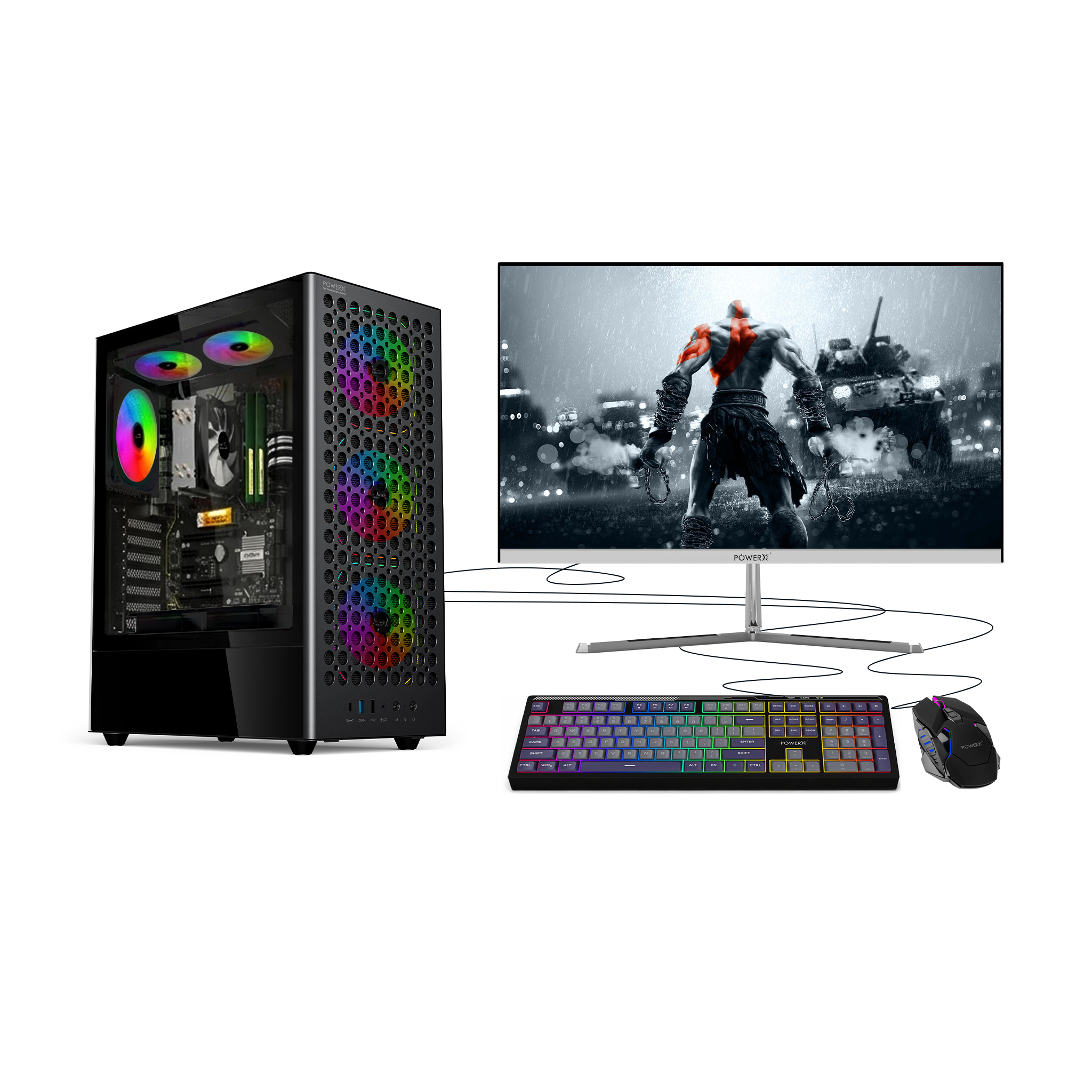 POWERX U810 HUNTER GAMING DESKTOP