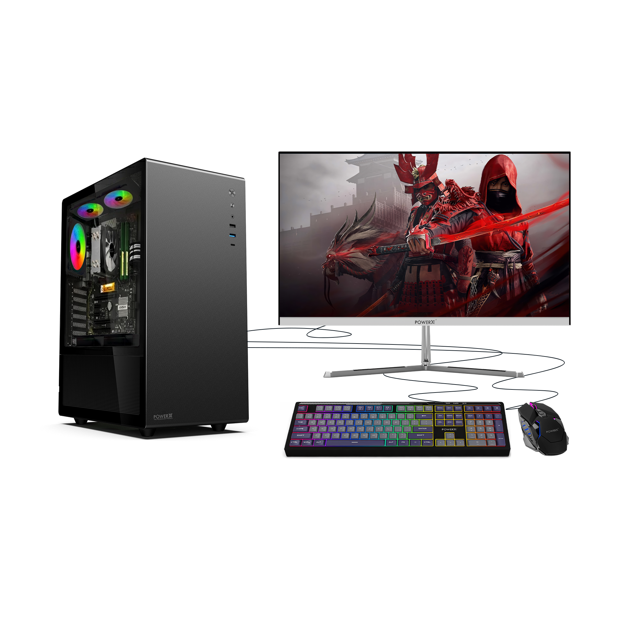POWERX V500 FUSION GAMING DESKTOP