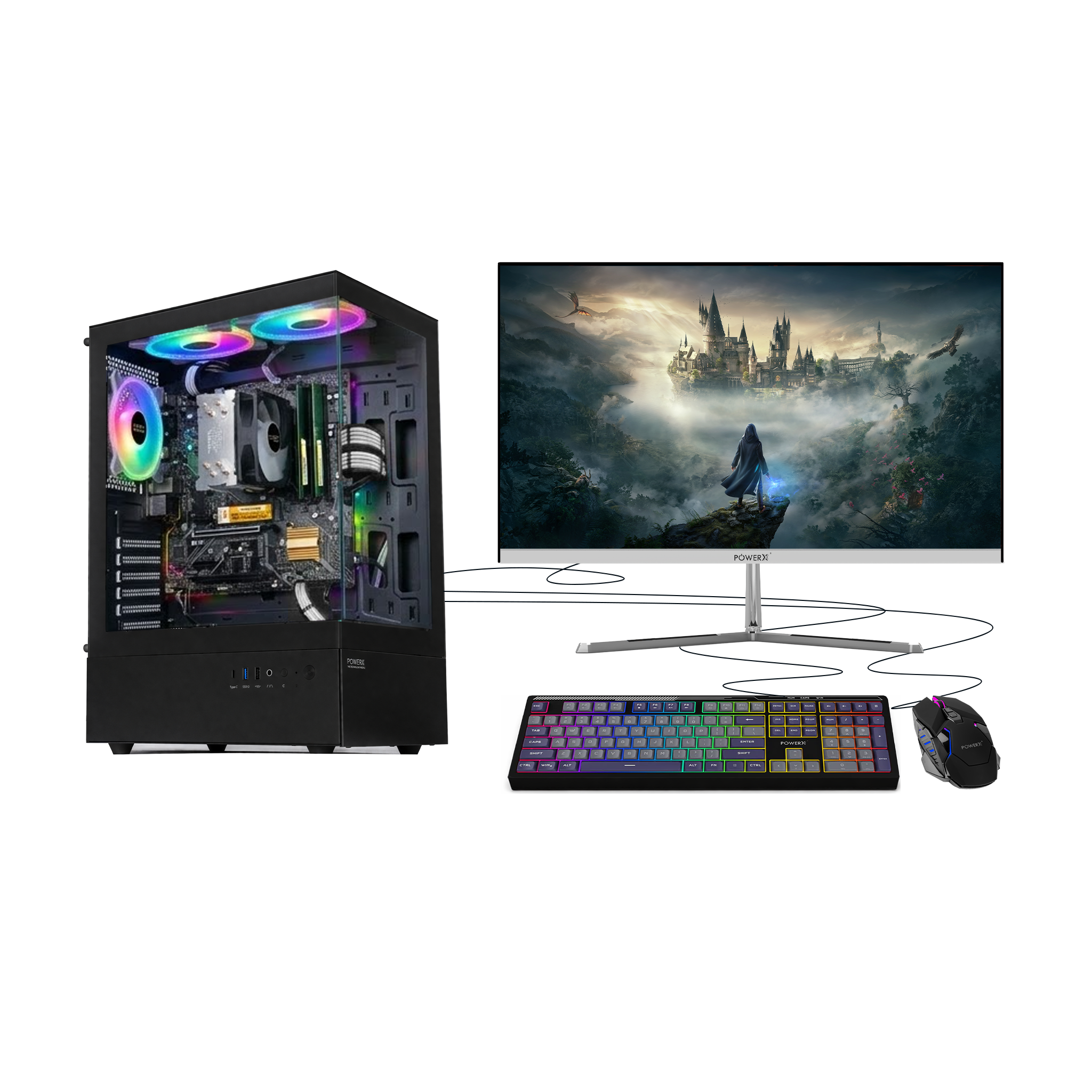 POWERX V700 COSMIC GAMING DESKTOP