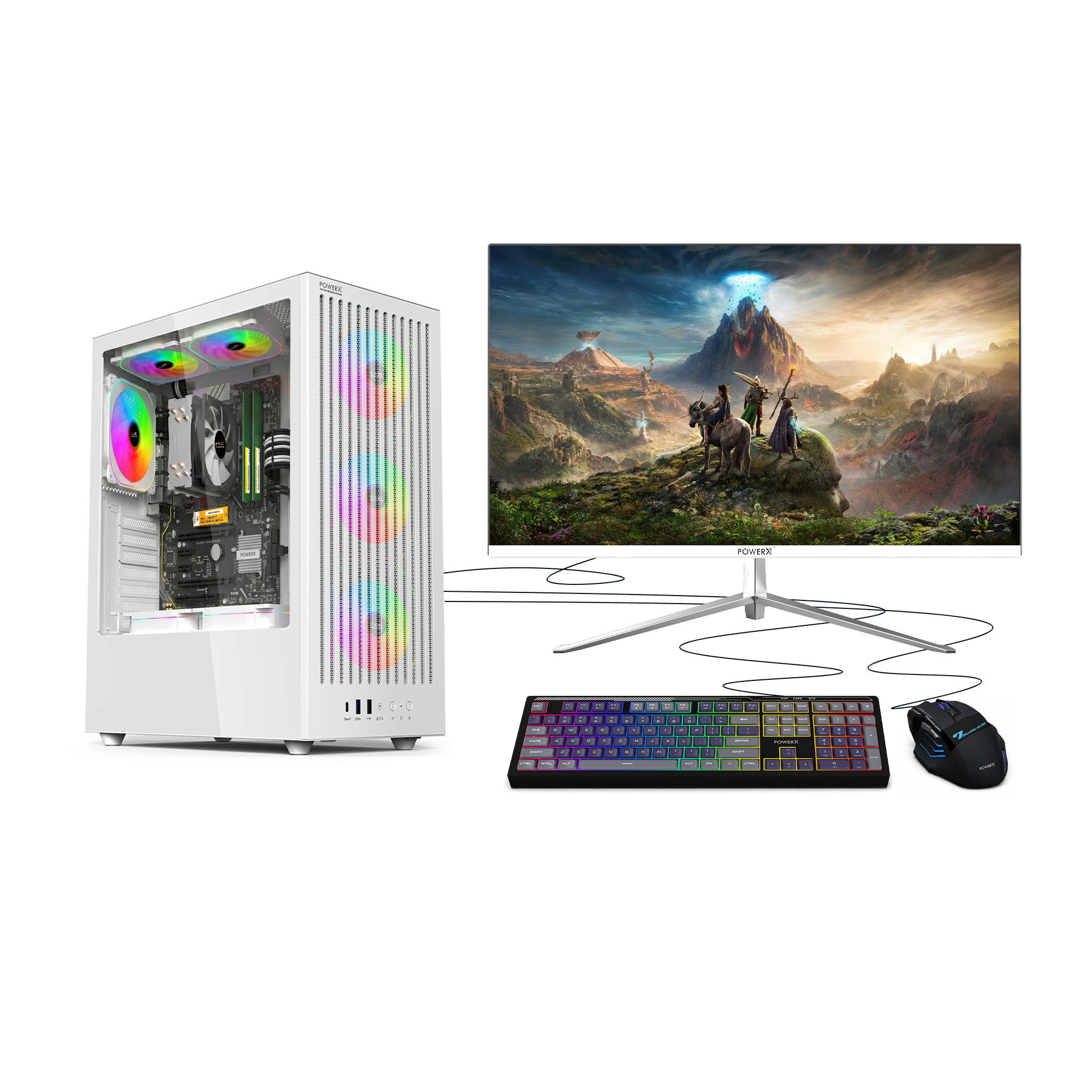 POWERX U910 GRID GAMING DESKTOP