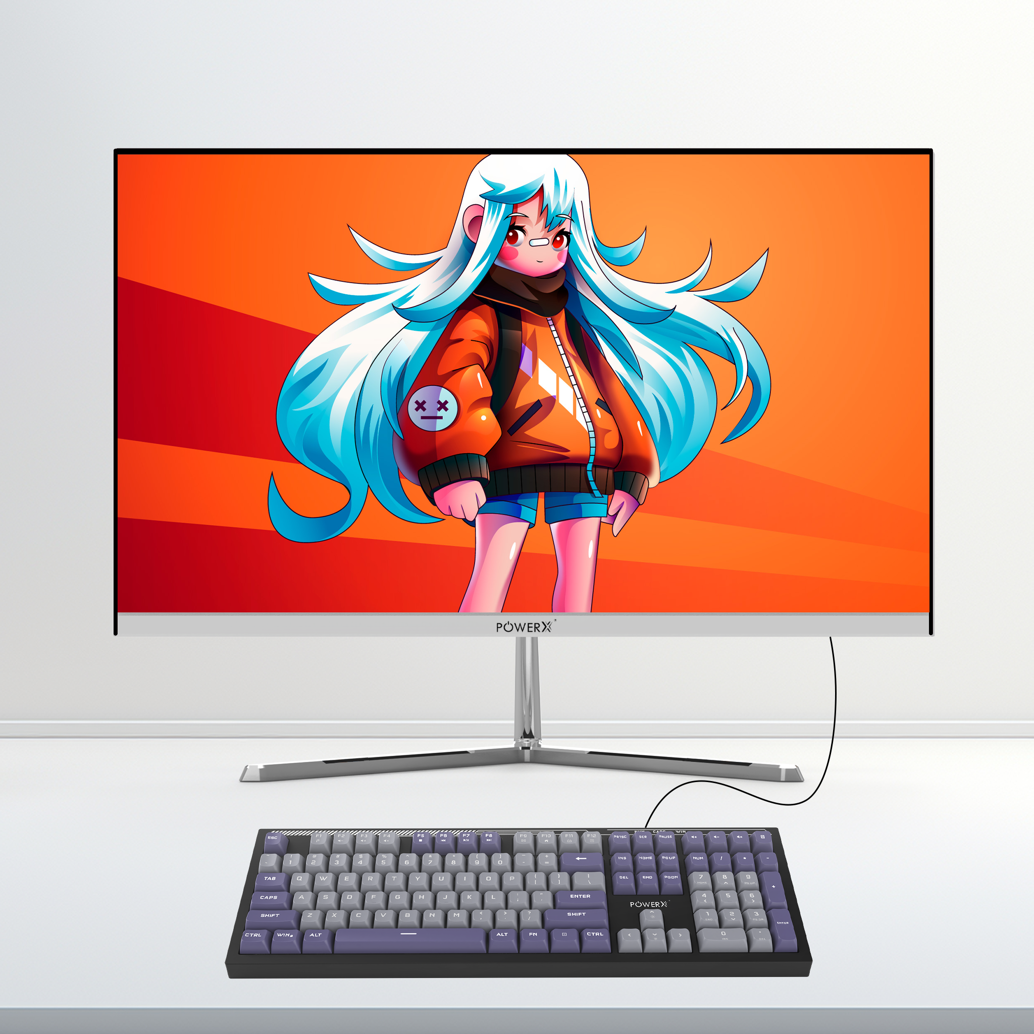 PWX-ULTRAKEYS 108 RGB WIRED KEYBOARD