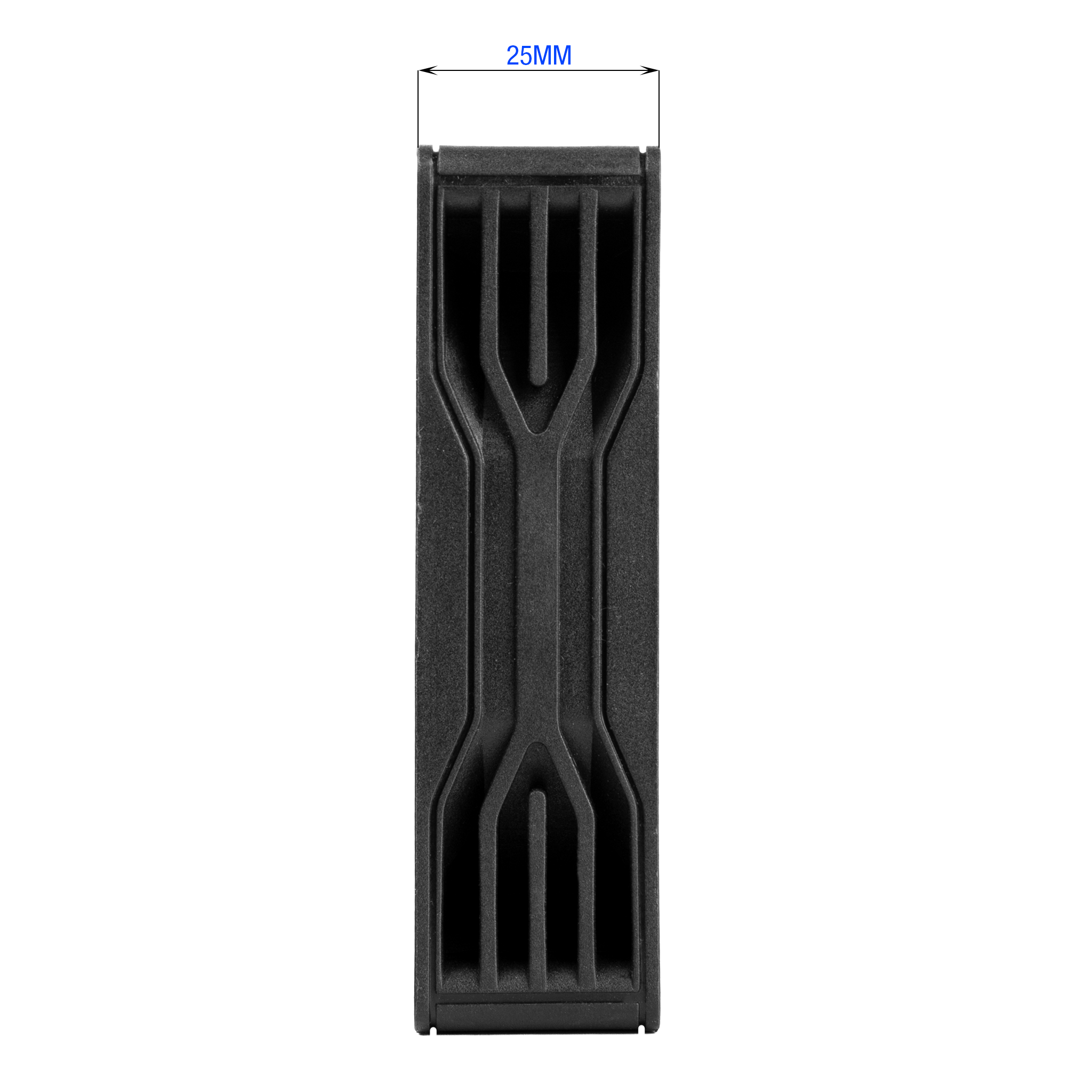 POWERX 90MM 7-Blade RGB Cooling Fan – Black