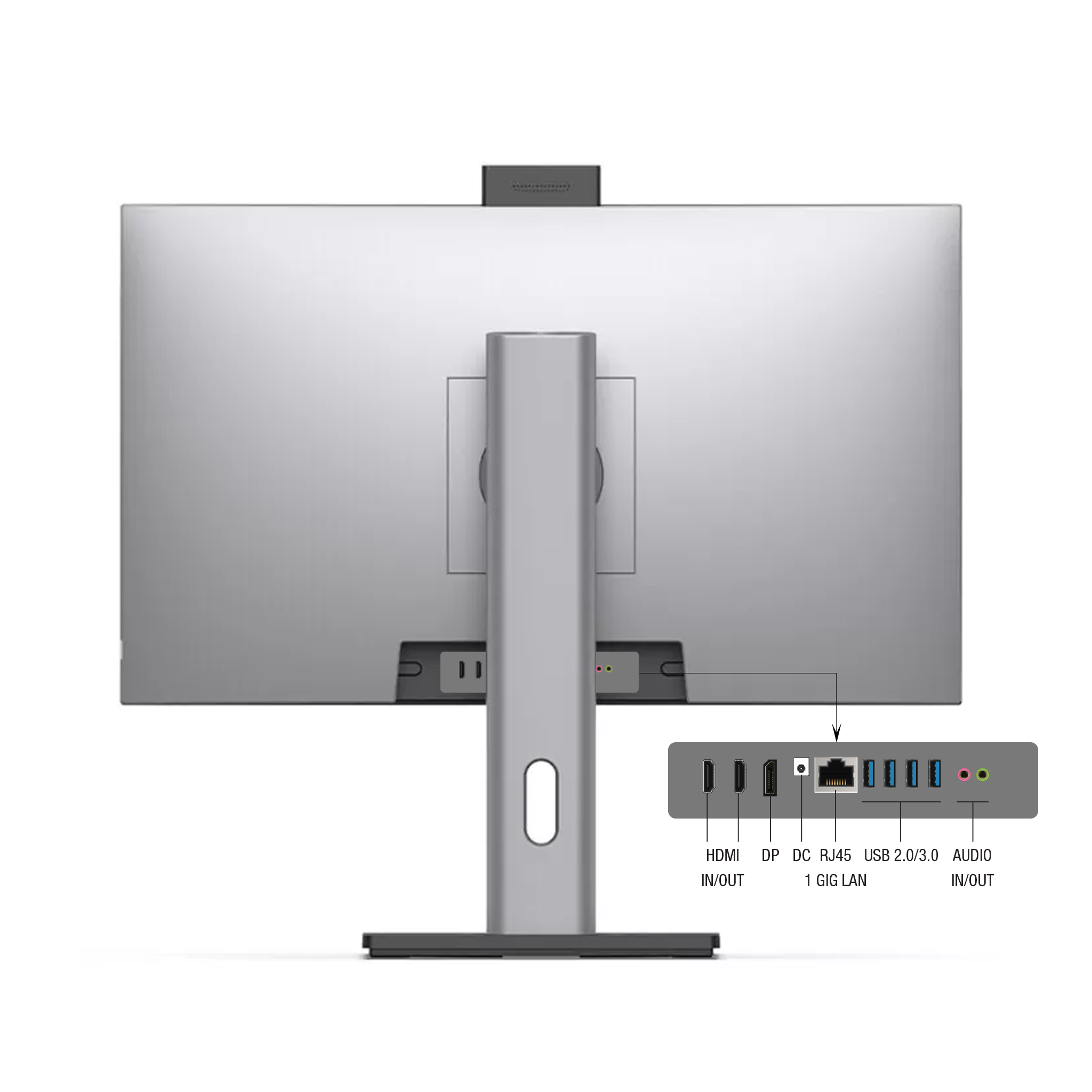 POWERX PXAIOI5I12 – 23.8” All-in-One PC | i5 12th Gen | 16GB RAM | 512GB SSD | FHD IPS Display | Windows 11 Pro | Dual Speakers | Webcam | Wi-Fi + Bluetooth